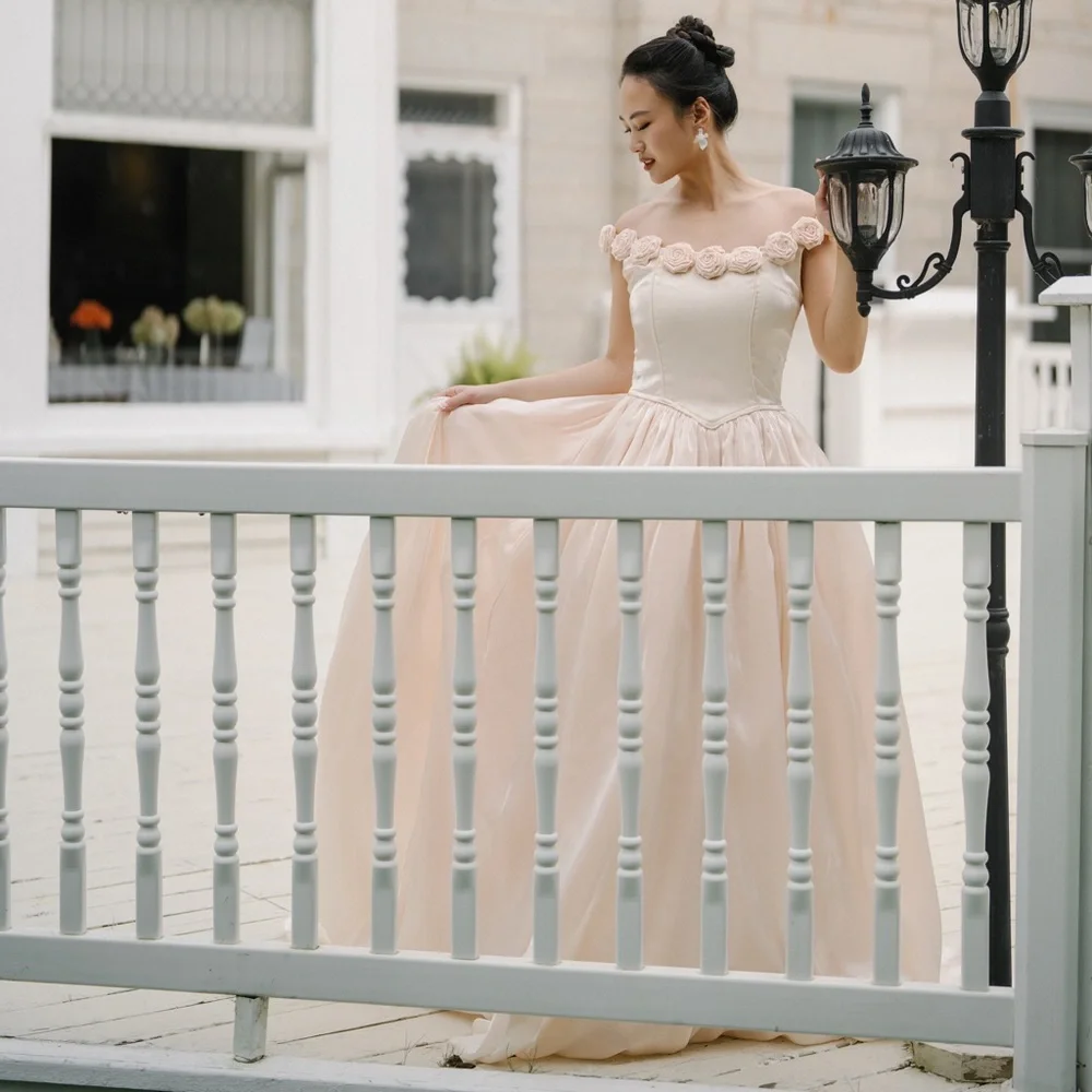 HOLD| Satin wedding dress (size0-6) - Picture 10 of 12